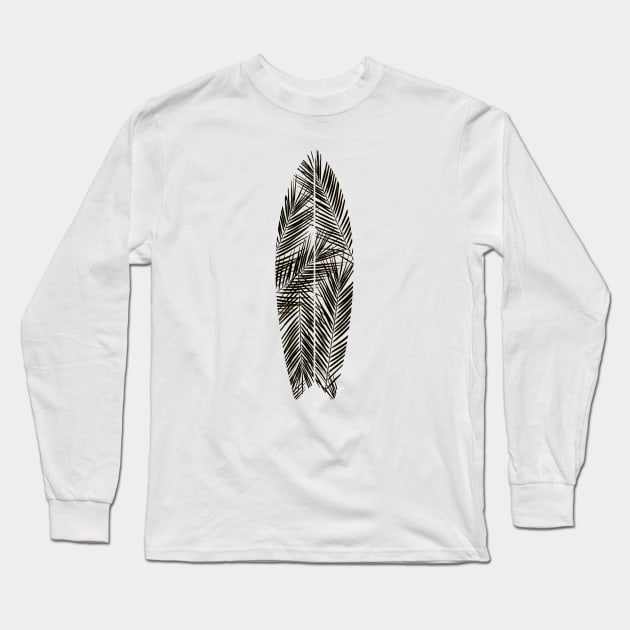 Surfboard Long Sleeve T-Shirt by Dennson Creative